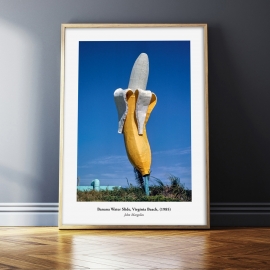 Banana Water Slide, vintage USA (Virginia 1985), 50x70cm