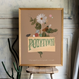 Plakat "Pozytywki",  Lola Styrylska