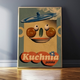 "Kuchnia polska", J. Kamiński, 50x70