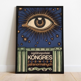 Plakat "Kongres ezoteryczny", 50x70 / 30x40